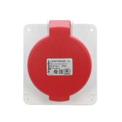 Priza industriala trifazica incastrata Schneider Electric PKF16F435, 5P, 16A, 380V, IP44