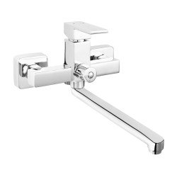 Baterie baie pentru cada/dus, Ferro Staccato BSD3A, montaj aplicat, monocomanda, finisaj cromat
