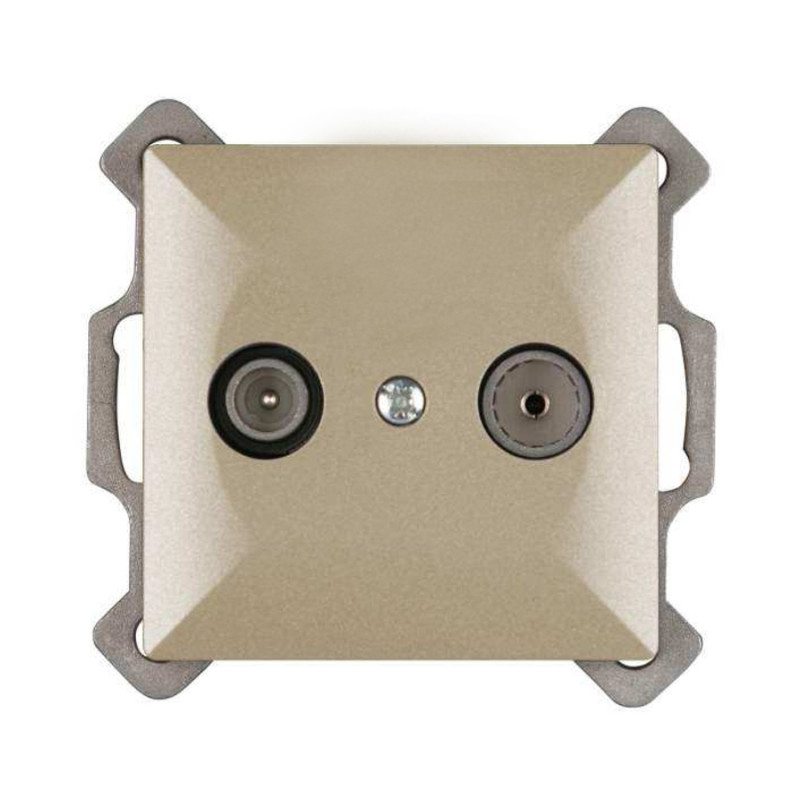 Priza R-TV Perla GAP-PK SA, satin