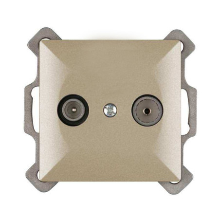 Priza R-TV Perla GAP-PK SA, satin
