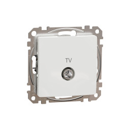 Priza TV tata Schneider Electric Sedna SDD111471, alba
