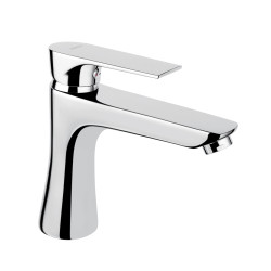 Baterie baie pentru lavoar, Ferro Platto, montaj stativ, monocomanda, finisaj cromat