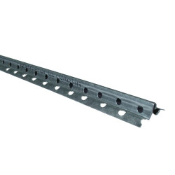 Profil ghidaj, pentru tencuire mecanizata, interior / exterior, EXTRA StrongProfil G10 PLUS, ZN275, otel zincat, 21 x 2700 mm