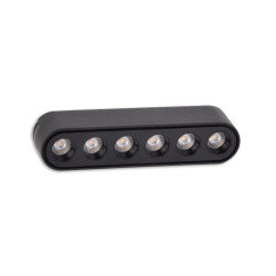 Proiector LED Slim Track Light KL181004, 6W, lumina neutra 4000K, IP20, negru