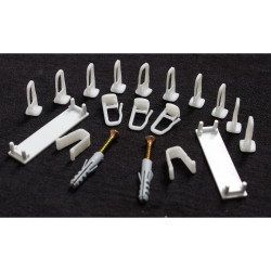 Accesorii pentru sina 300 - 400 cm, set complet