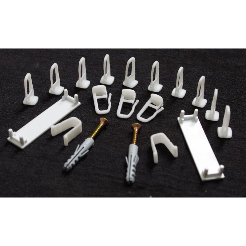 Accesorii pentru sina 300 - 400 cm, set complet