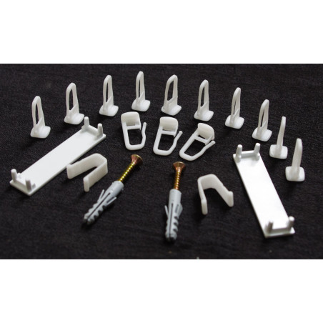 Accesorii pentru sina 300 - 400 cm, set complet
