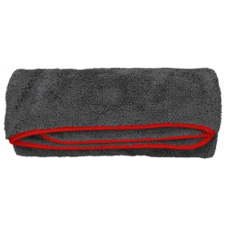 Prosop uscare auto, Nigrin Performance XXL, pentru suprafete exterioare, poliester + poliamida, 90 x 60 cm, gri