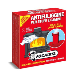 Pulbere chimica pentru curatat hornurile Fochista, plicuri 2 x 90 gr