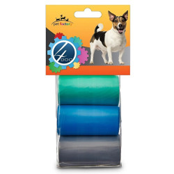 Punga igienica 4Dog, pentru caini, set 3 bucati