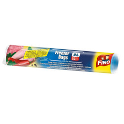 Pungi alimentare pentru congelator Fino, 3 L, 27 x 30 cm, 50 buc / set