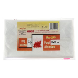 Pungi alimentare, 2 kg, 25 x 35 cm, 100 buc / set