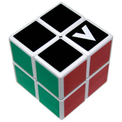 Puzzle rotativ, joc de inteligenta, V-cube 2, clasic, plastic + metal, multicolor, 6+ ani, 5.6 x 5.6 x 5.6 cm
