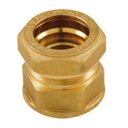 Racord drept Cobrasun Tiemme, alama, filet interior, DN 16 mm, 1/2"