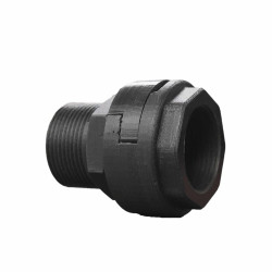 Racord drept semiolandez Italtecnica, plastic, FI - FE, 1"