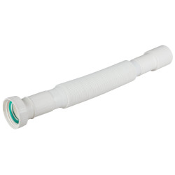 Racord extensibil pentru lavoar, Eurociere 8056, alb, 1 1/4", D 32 - 40 mm