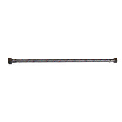 Racord flexibil apa, EPDM + tresa metalica, 1/2" - 3/8 ", L 300 mm