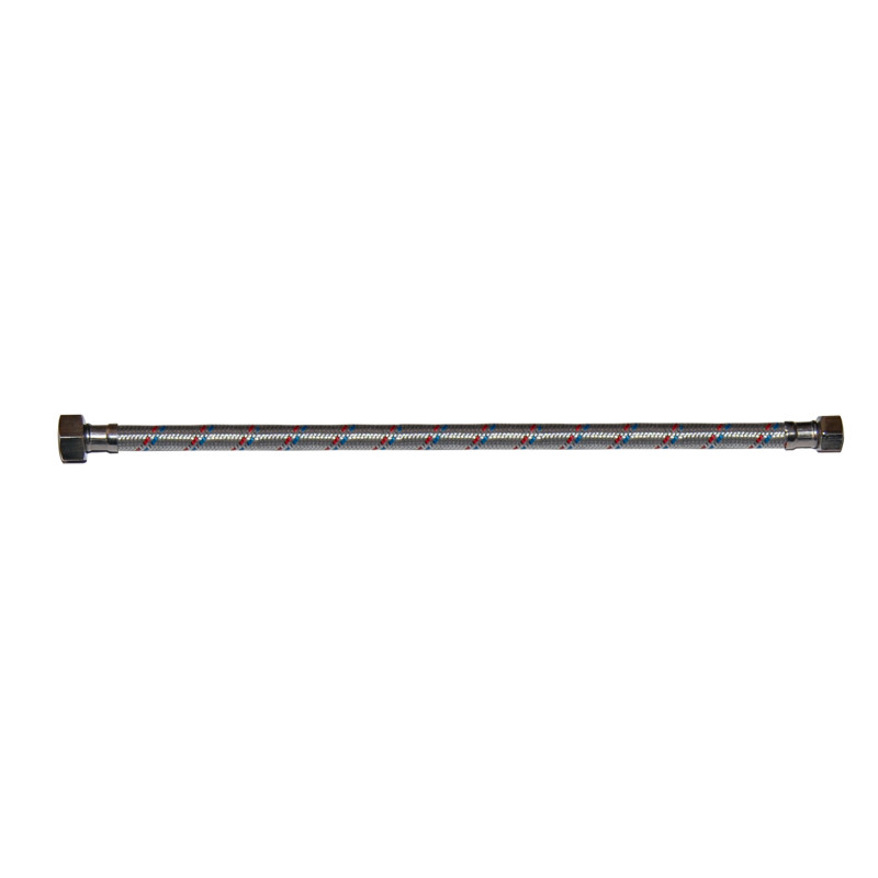 Racord flexibil apa, EPDM + tresa metalica, 1/2" - 3/8 ", L 300 mm