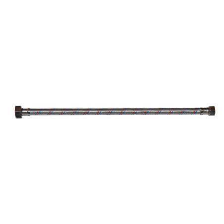Racord flexibil apa, EPDM + tresa metalica, 1/2" - 3/8 ", L 300 mm