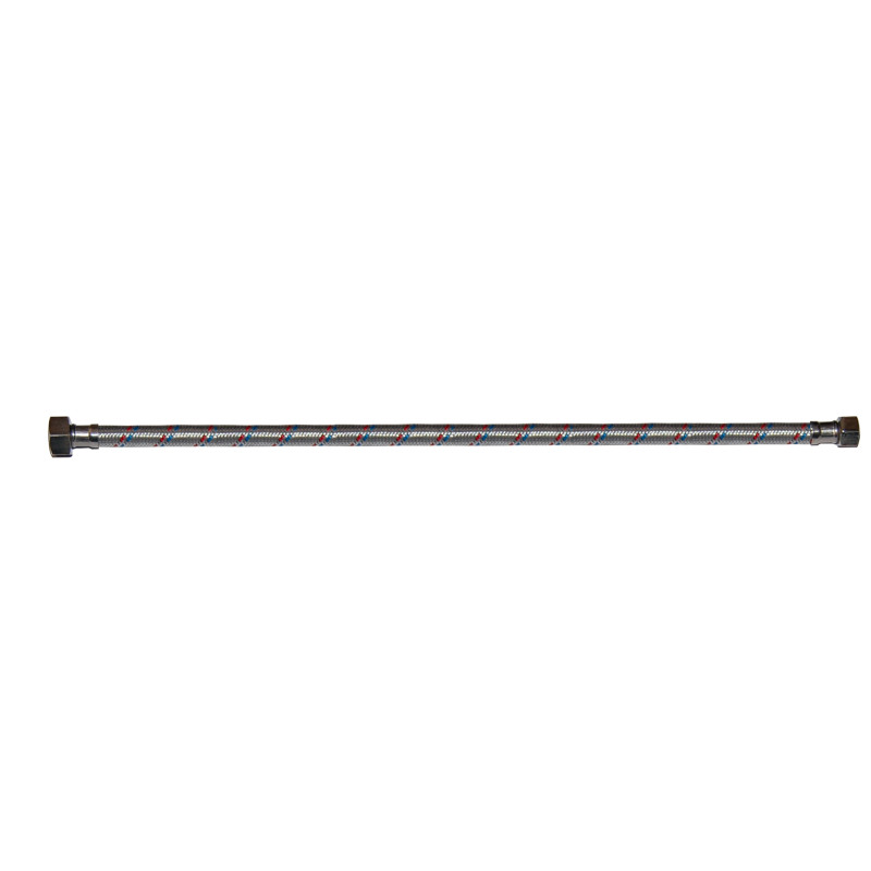 Racord flexibil apa, EPDM + tresa metalica, 1/2" - 3/8 ", L 400 mm