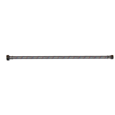 Racord flexibil apa, EPDM + tresa metalica, 1/2" - 3/8 ", L 400 mm
