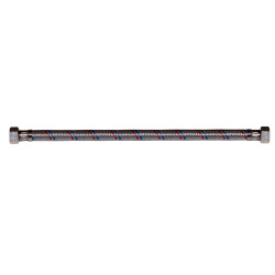 Racord flexibil apa, EPDM + tresa metalica, 3/8" - 3/8 ", L 300 mm