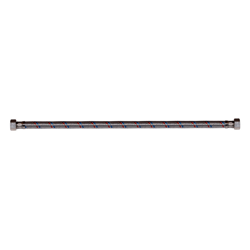 Racord flexibil apa, EPDM + tresa metalica, 3/8" - 3/8 ", L 400 mm