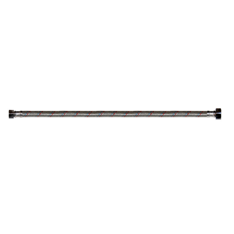 Racord flexibil apa, EPDM + tresa metalica, cu protectie PVC, 1/2" - 3/8 ", L 500 mm