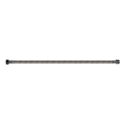 Racord flexibil apa, EPDM + tresa metalica, cu protectie PVC, 1/2" - niplu, L 600 mm