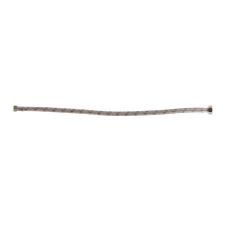 Racord flexibil apa, monocomanda, EPDM + tresa metalica, cu protectie PVC, 1/2" - 1/4 ", L 1000 mm