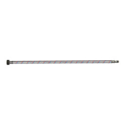 Racord flexibil apa, monocomanda, EPDM + tresa metalica, cu protectie PVC, 1/2" - 1/4 ", L 600 mm