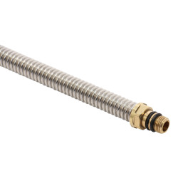 Racord flexibil apa, monocomanda, otel inoxidabil, 1/2" - 1/4 ", L 1000 mm