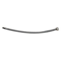 Racord flexibil apa, monocomanda, otel inoxidabil,  10M 108, 1/2", 350 mm