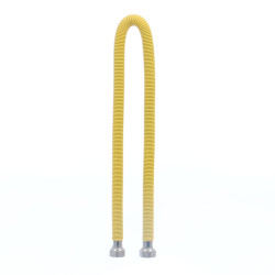 Racord flexibil gaz, extensibil, otel inoxidabil, 1/2", filet interior -  interior, 750 - 1275 mm