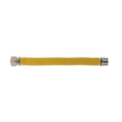 Racord flexibil gaz, extensibil, otel inoxidabil, 3/4", filet interior - exterior, 300 - 510 mm
