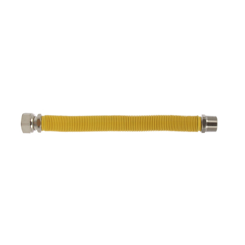 Racord flexibil gaz, extensibil, otel inoxidabil, 3/4", filet interior - exterior, 300 - 510 mm