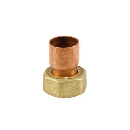 Racord semiolandez drept, cupru, interior-interior, 18 mm x 3/4"