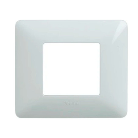 Rama Bticino Matix SAM4802BBNE, 2 module, alb, pentru priza / intrerupator