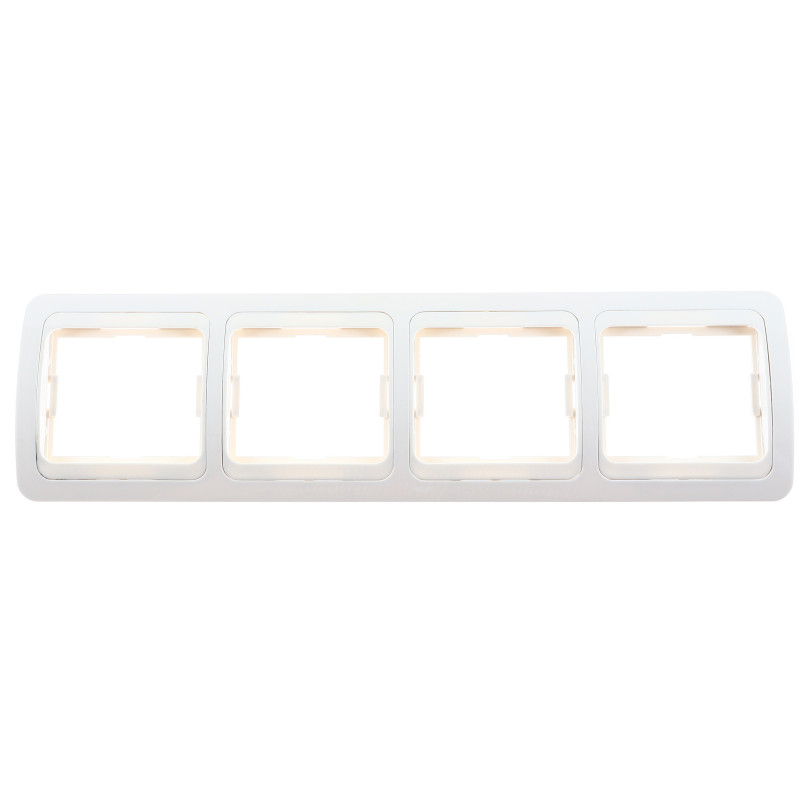 Rama Comtec Eco MF0012-06061, 4 posturi, alb, pentru priza / intrerupator Rama Comtec Eco MF0012-06061, 4 posturi, alb, pentru priza / intrerupator