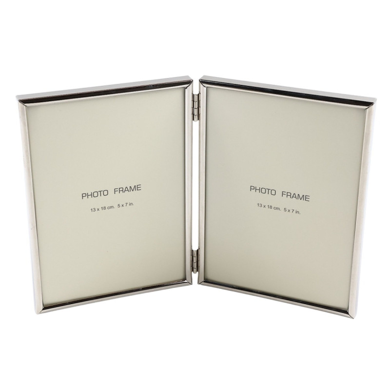 Rama foto DPFR2001-57, dreptunghiulara, 18 x 13, argintiu, metal