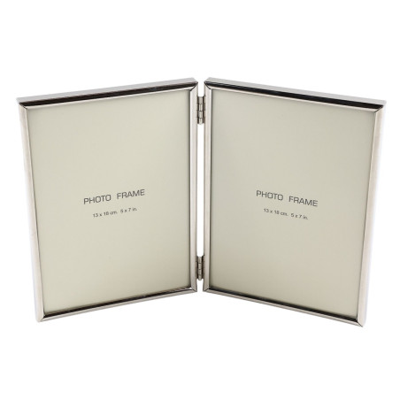 Rama foto DPFR2001-57, dreptunghiulara, 18 x 13, argintiu, metal
