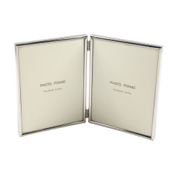 Rama foto DPFR2001-68, dreptunghiulara, 20 x 15, argintiu, metal