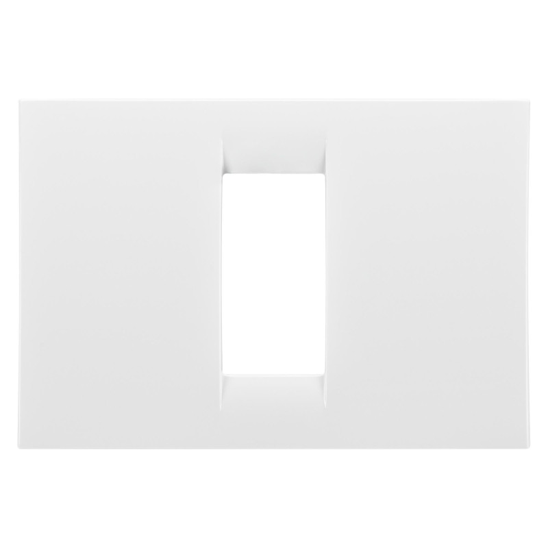Rama Gewiss System GW22101, 1 modul, alb, pentru priza / intrerupator Rama Gewiss System GW22101, 1 modul, alb, pentru priza / intrerupator