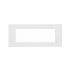 Rama Gewiss System GW22106, 6 module, alb, pentru priza / intrerupator