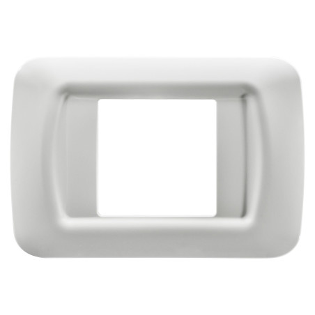 Rama Gewiss System GW22502, 2 module, alb, pentru priza / intrerupator