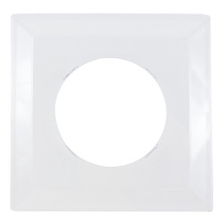 Rama Julien Expert OSBE, 1 post, transparent, pentru priza / intrerupator