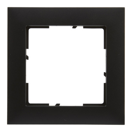 Rama Legrand New Suno 721521, 1 post, negru, pentru priza / intrerupator