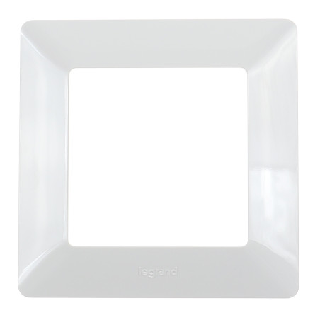 Rama Legrand Valena Life 754001, 1 post, alb, pentru priza / intrerupator