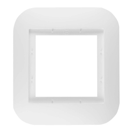 Rama Relee Elegant 51700, 1 post, alb, pentru priza / intrerupator