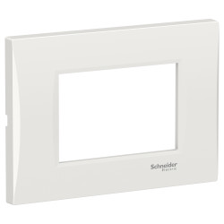 Rama Schneider Electric Easy Styl LMR7263001, 3 module, alb, pentru priza / intrerupator